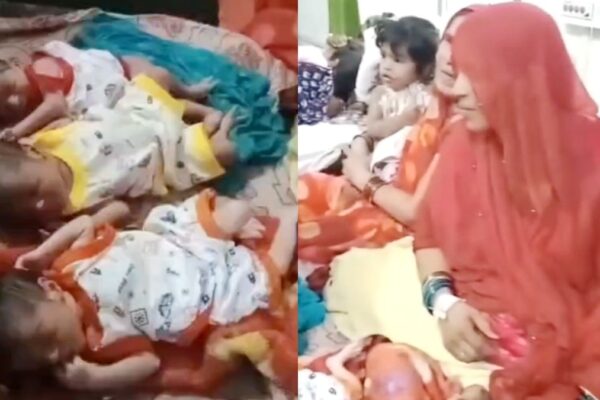 already a mother of 4, mp woman delivers triplets, all