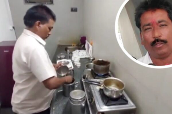 bjp कार्यालय का चपरासी बना पार्षद, जीत के बाद बोले