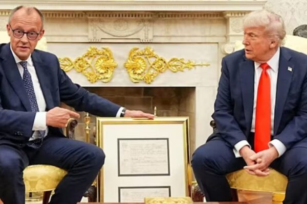donald trump friedrich merz clash over iran conflict and nuclear