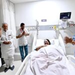 harmony must prevail: akhilesh yadav visits bjp mla injured while