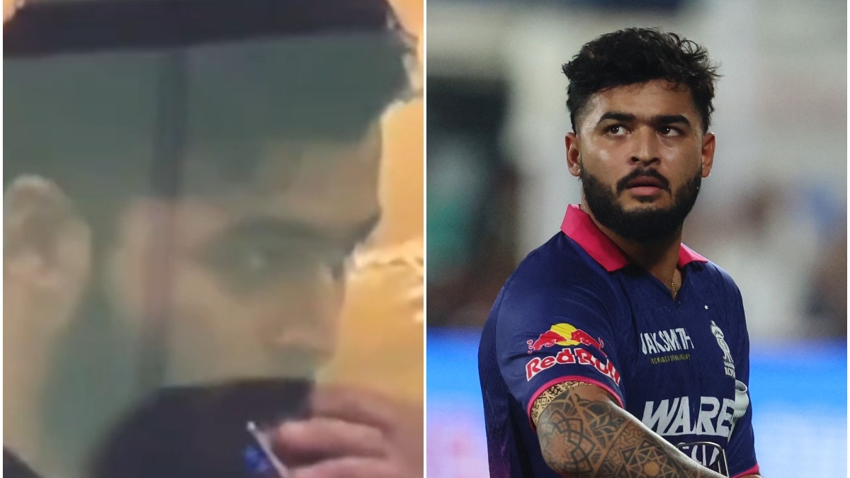 ipl 2026: riyan parag captured vaping during pbks vs rr.