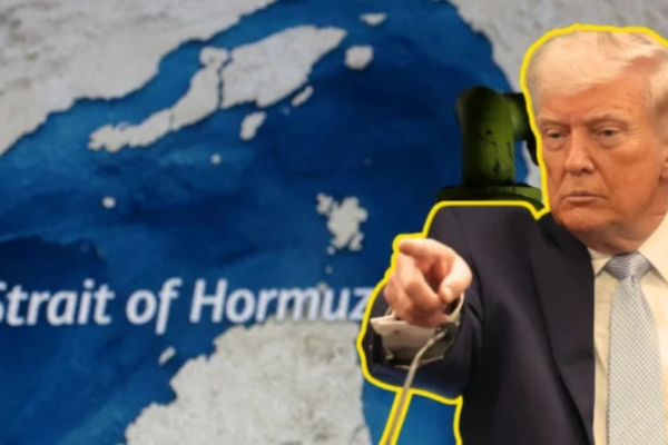 iranians are choking like stuffed pig: trump says hormuz blockade