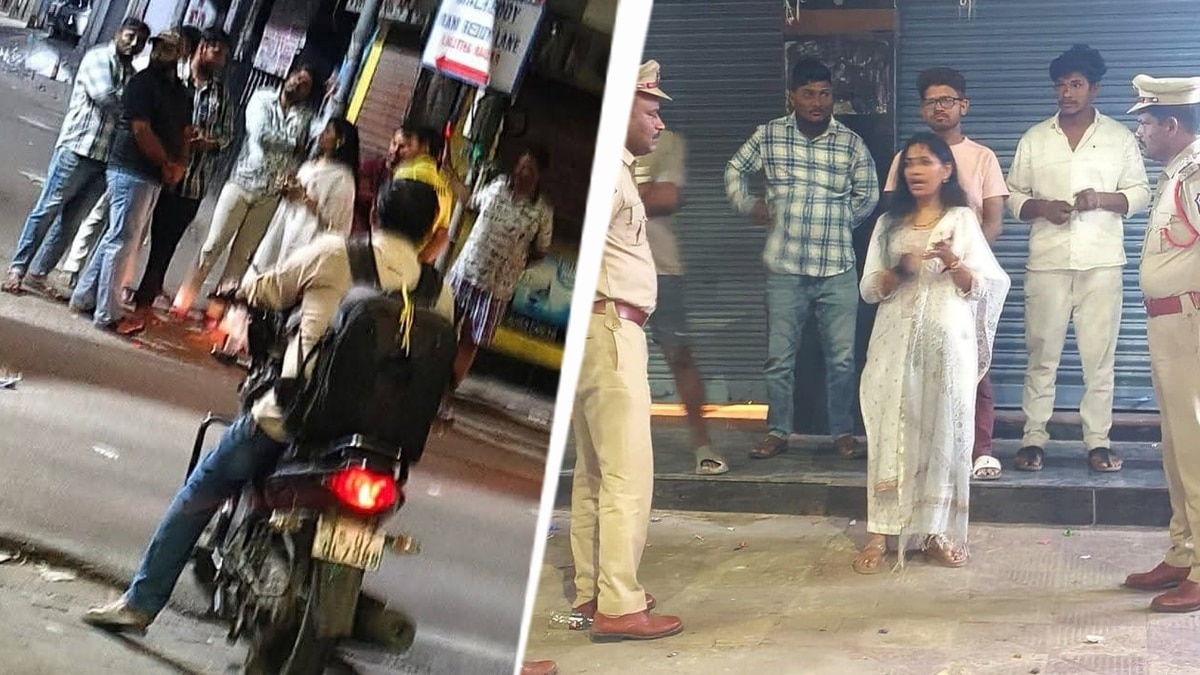 सूट सलवार में आधी रात अकेली खड़ी थी ips, एक एक कर