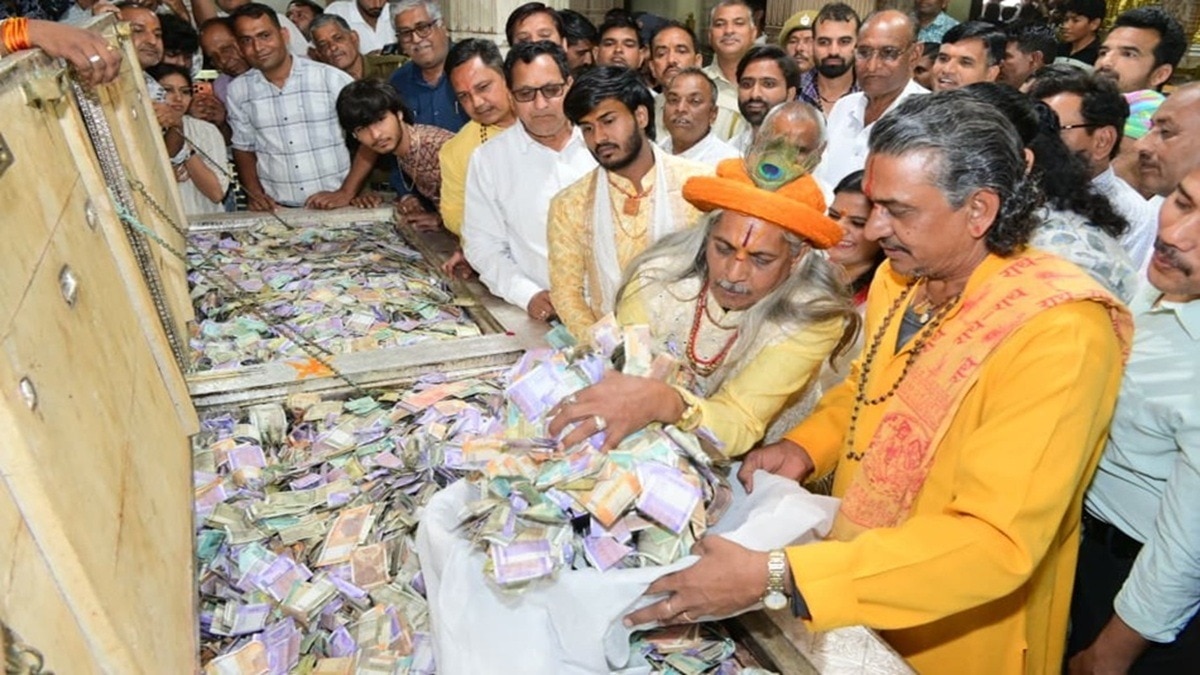 41 करोड़ कैश, 3 करोड़ का सोना चांदी! सांवलिया सेठ मंदिर