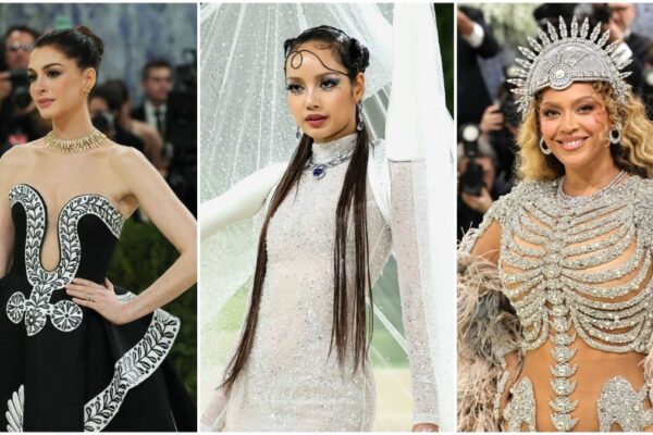 anne hathaway, lisa to beyonce: stars bring high fashion at
