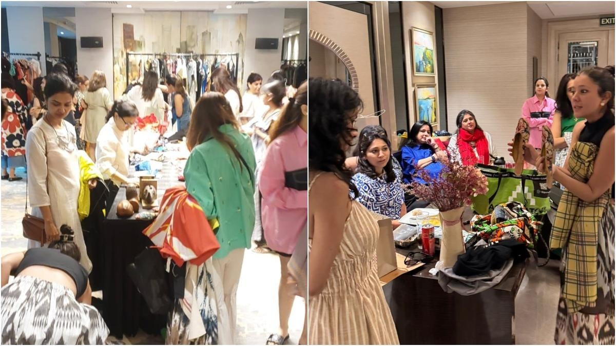 at this gk gathering, delhi’s best dressed women are ditching fast