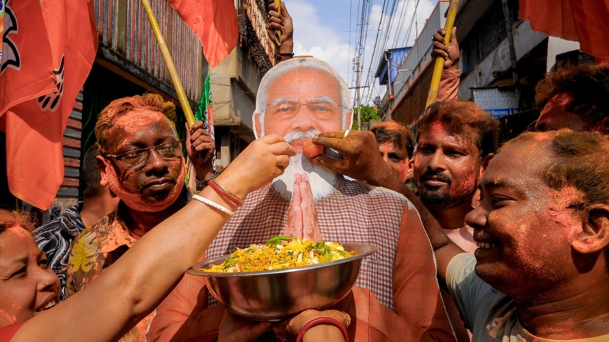 bjp ruled states in india: bjp led nda matches congress