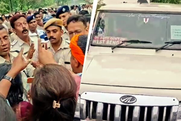 bengal polls: sealed envelope with mobile phone seized outside asansol