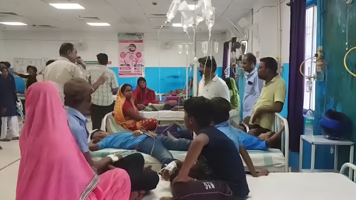 bihar midday meal panic: over 100 students hospitalised after 