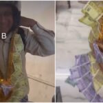 blinkit delivery agent gets paid in note garland at wedding