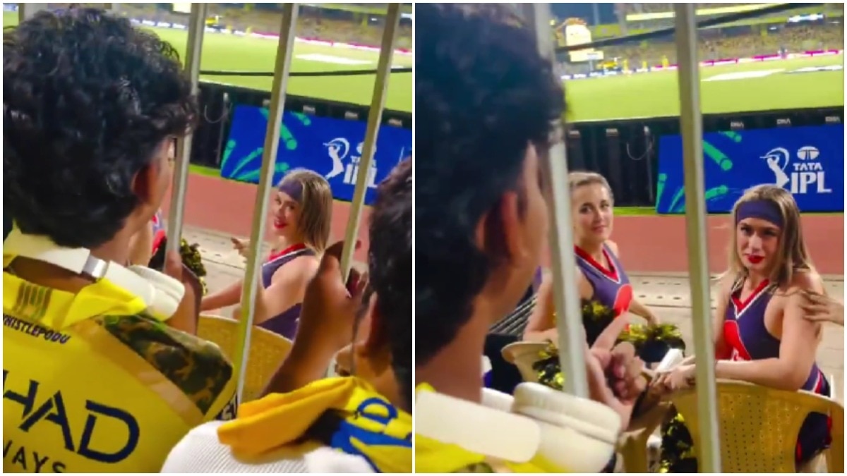 csk fan comments on gt cheerleader’s appearance, her savage reply