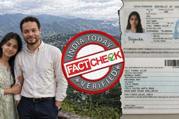 cole tomas allen india link fact check: ai wife photo
