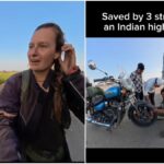 dutch woman travelling solo in india gets stranded on highway,