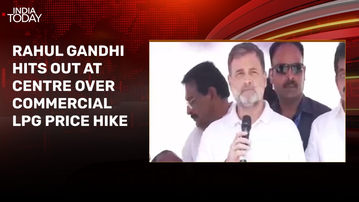 first strike on gas, next on fuel: rahul slams govt