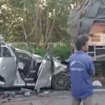 hyderabad road accident: 6 killed on spot after speeding car