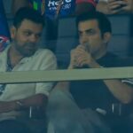 ipl 2026: gautam gambhir seen at dc vs kkr, shares
