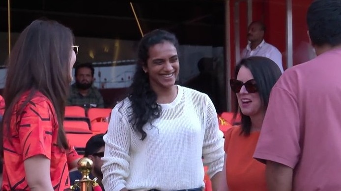 ipl 2026: pv sindhu joins kaavya maran to cheer for