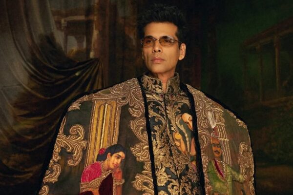 karan johar makes met gala debut in raja ravi varma inspired