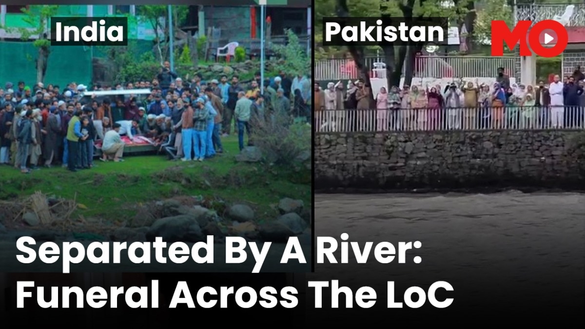 kashmir funeral across loc: family separated by kishanganga river