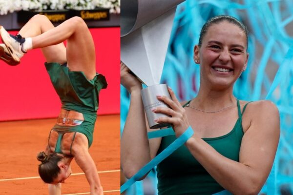 marta kostyuk caps off dream madrid open title with backflip
