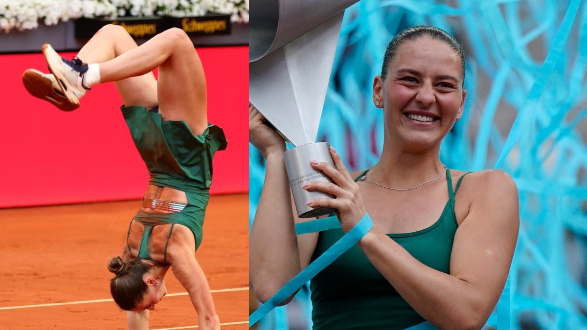 marta kostyuk caps off dream madrid open title with backflip