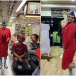 mumbai influencer turns air hostess, adds in flight announcements on local