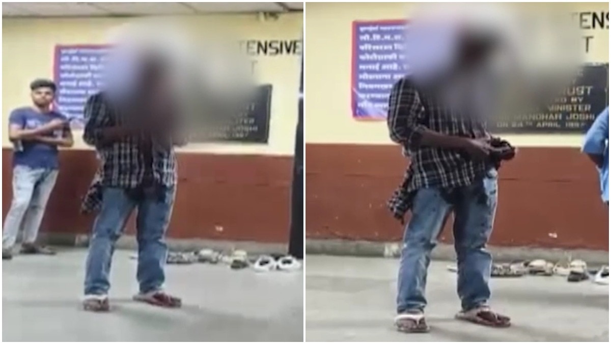 mumbai man walks into hospital with machete stuck in head,