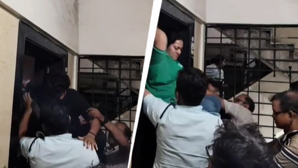 pune lift rescue: seven trapped in sangvi elevator saved after