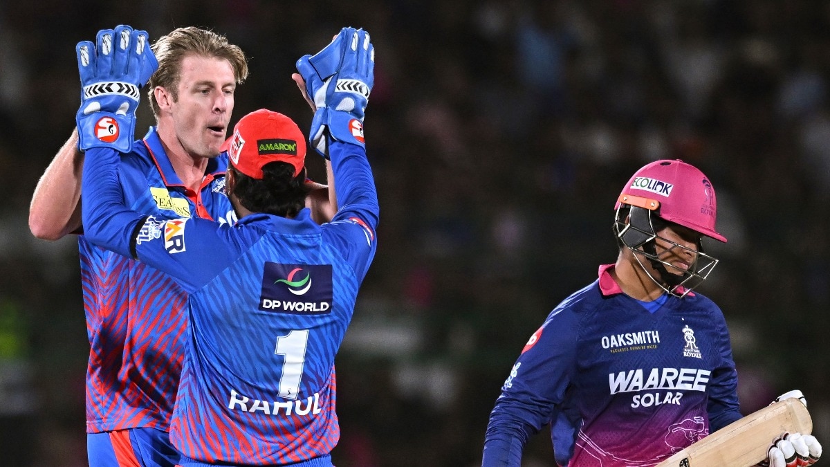 rr vs dc: kyle jamieson penalised for vaibhav sooryavanshi send off