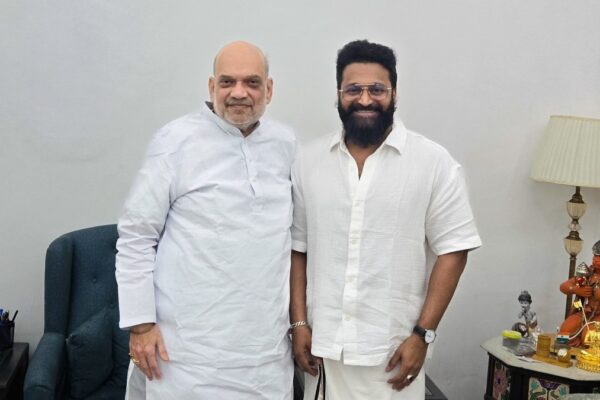 rishab shetty meets amit shah praises his understanding of culture