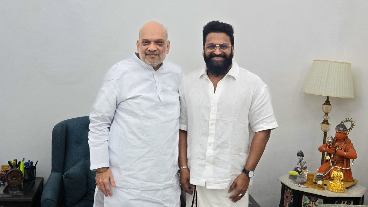 rishab shetty meets amit shah praises his understanding of culture