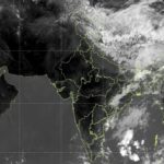 satellite images show clouds moving away from india. will it