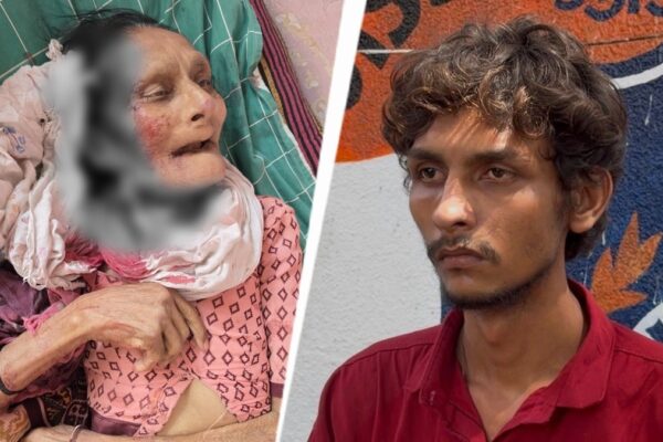 surat grandmother murder: grandson harsh patel held after argument over
