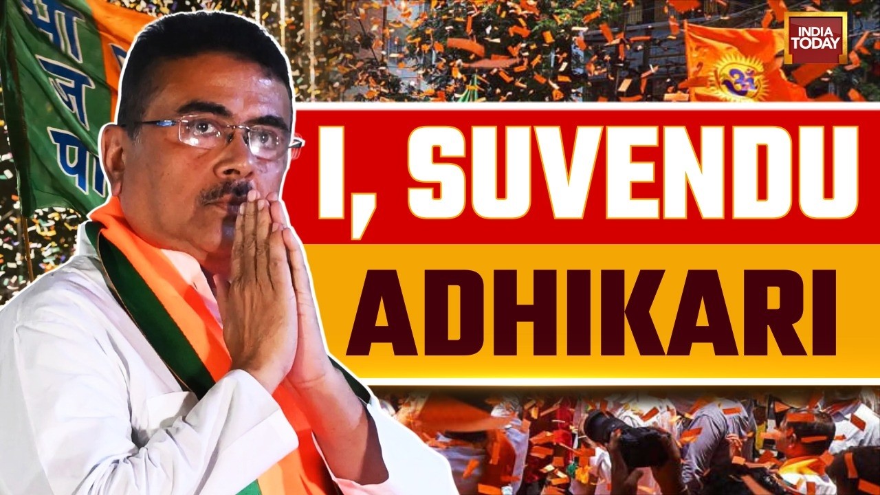 suvendu adhikari takes oath as bengal cm after bjp’s historic