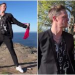 swedish man recreates salman khan's chunnari chunnari dance with wife.
