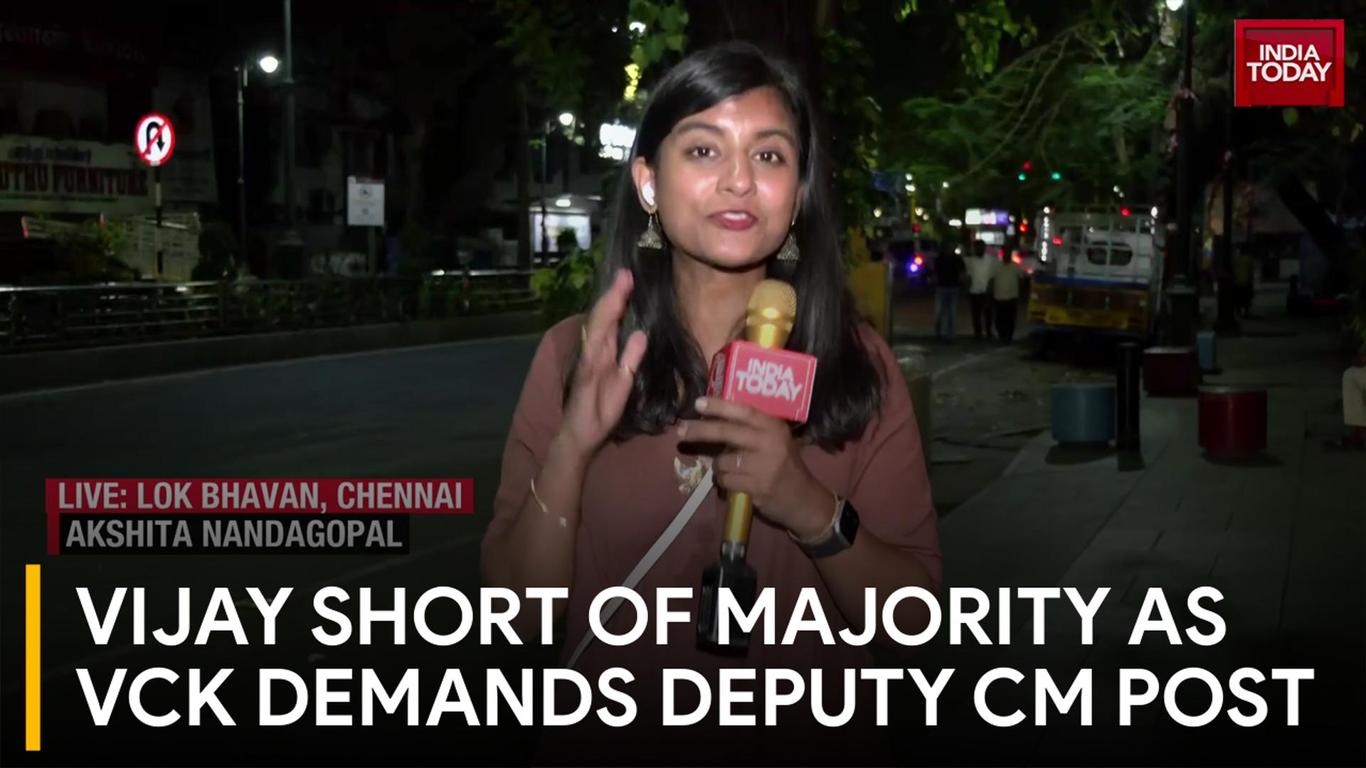 tamil nadu government formation suspense continues as vck delays support
