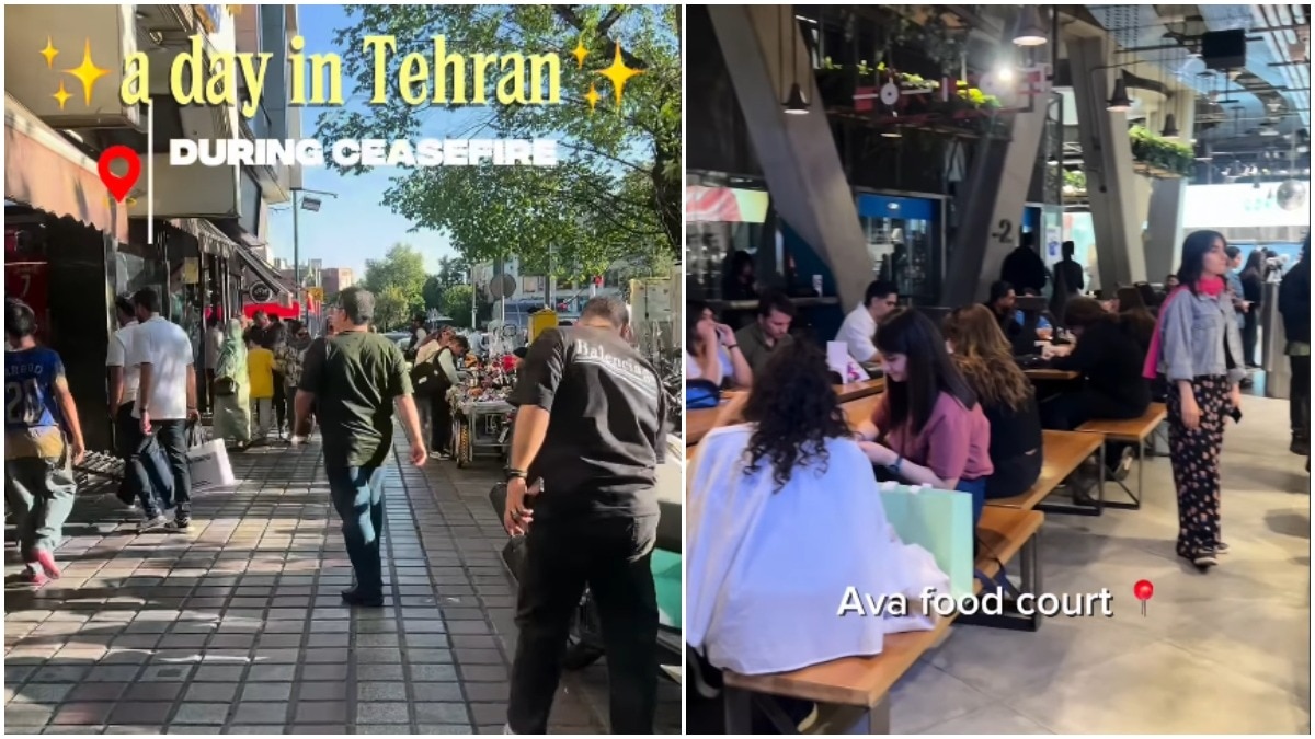 tehran resident’s ‘normal day’ video during ceasefire surprises internet