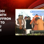 video: yogi adityanath gifts saffron gamcha to suvendu adhikari at