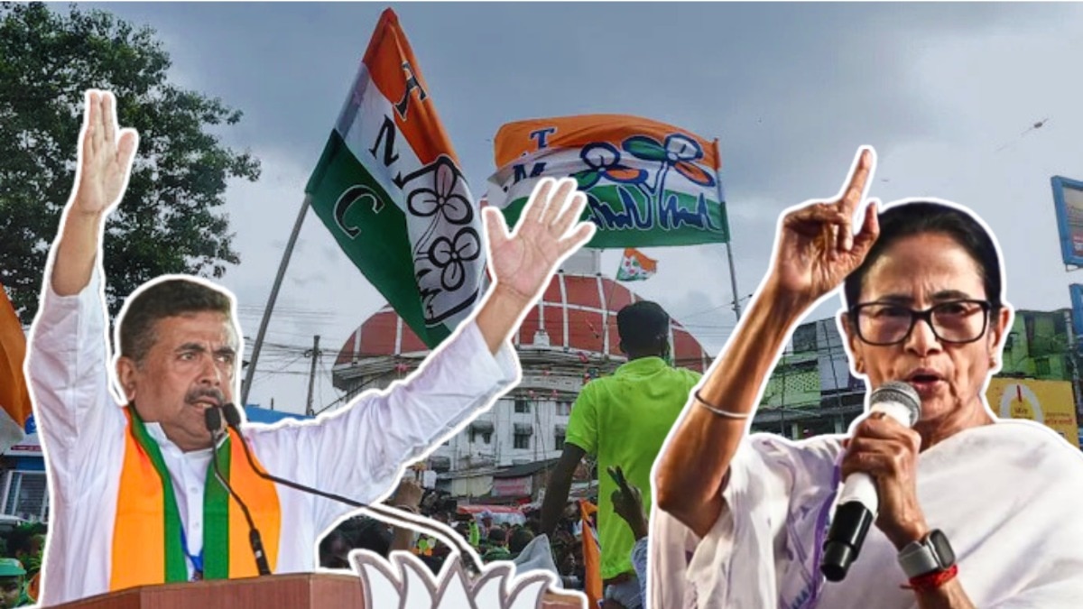 west bengal phase 2 election: mamata banerjee faces suvendu adhikari